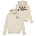 Malelions Design Hoodie Beige