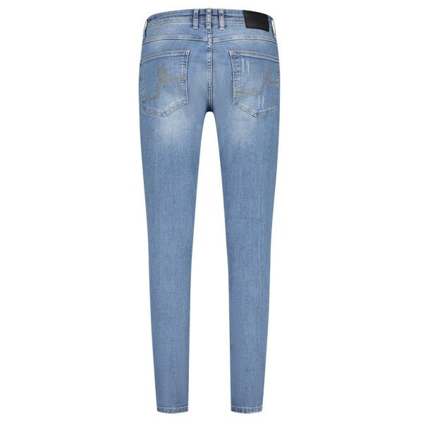 Malelions Destroyer Jeans Licht Blauw