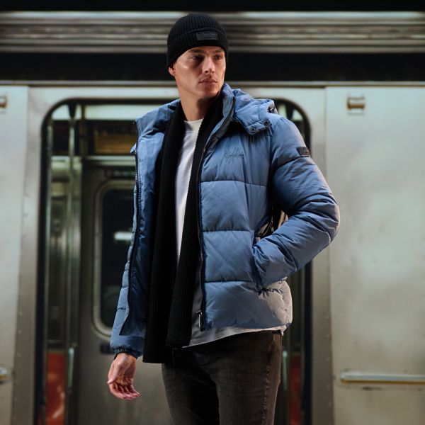 Malelions Donn Puffer Blauw