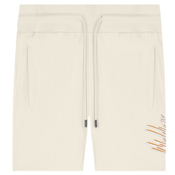malelions duo essentials korte broek grijs