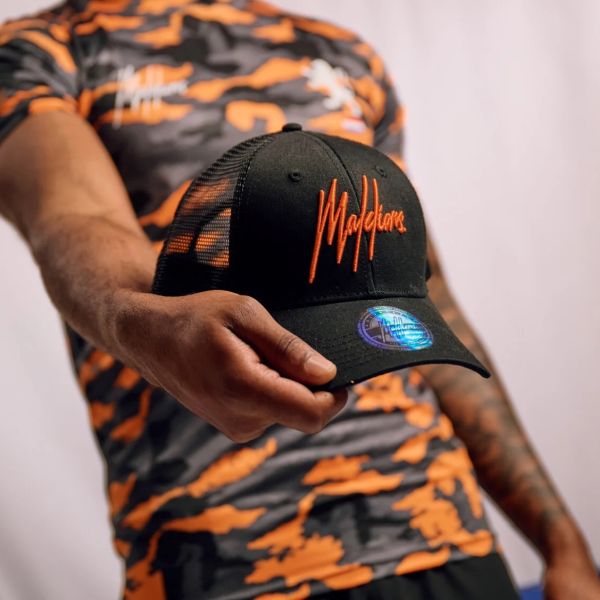 Malelions EK2024 Signature Cap Zwart/Oranje