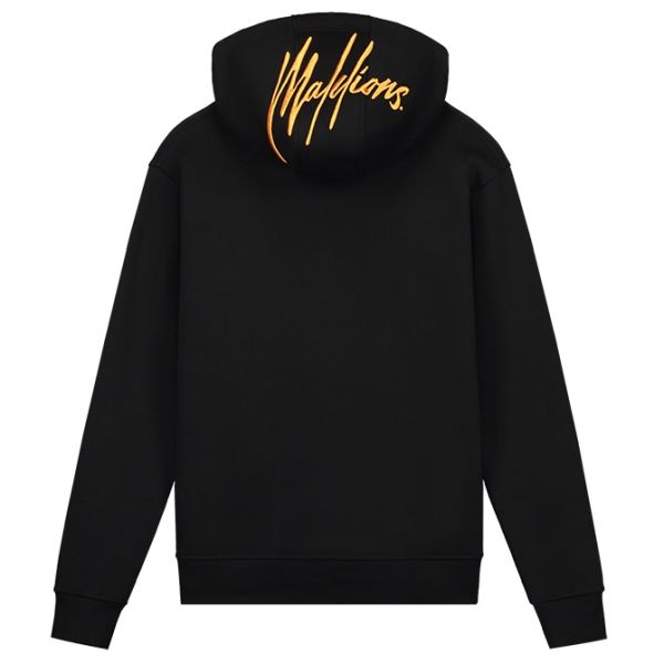 Malelions EK2024 Signature Hoodie Zwart/Oranje