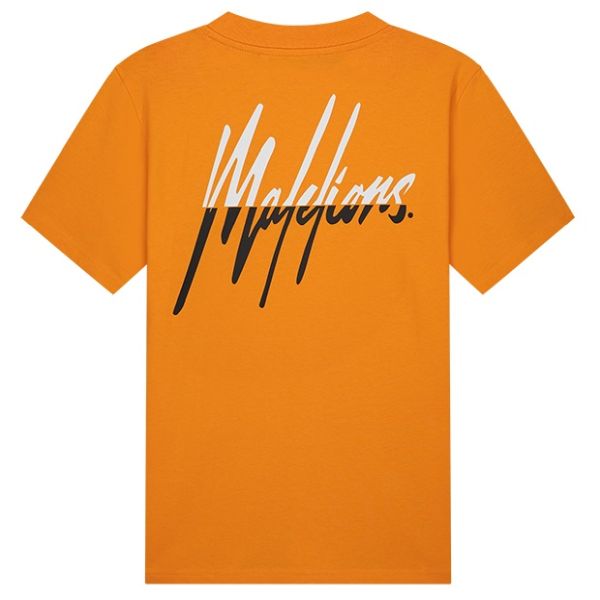 Malelions EK2024 Split T-shirt Oranje