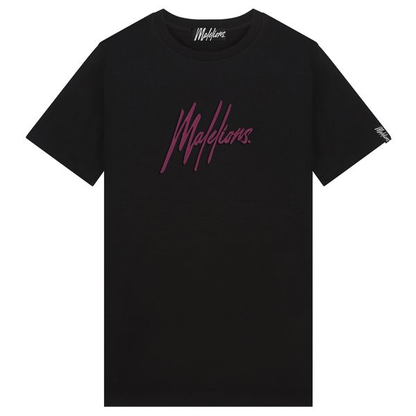malelions essential t-shirt zwart