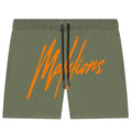 malelions essential zwembroek donker groen