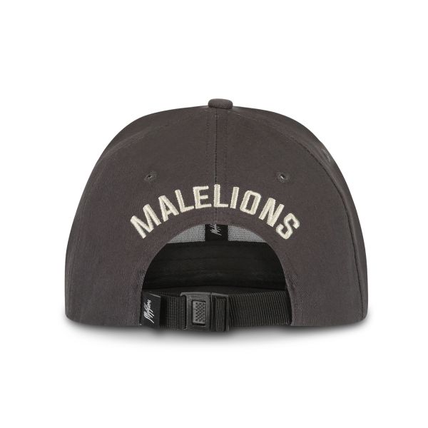 Malelions Essentials Cap Antraciet