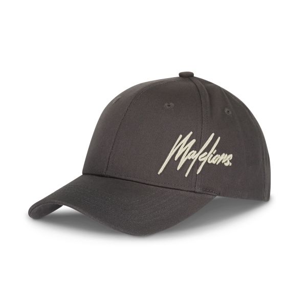 Malelions Essentials Cap Antraciet