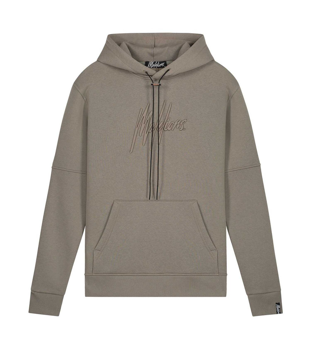 Malelions Essentials Hoodie Beige M1-PS22-03