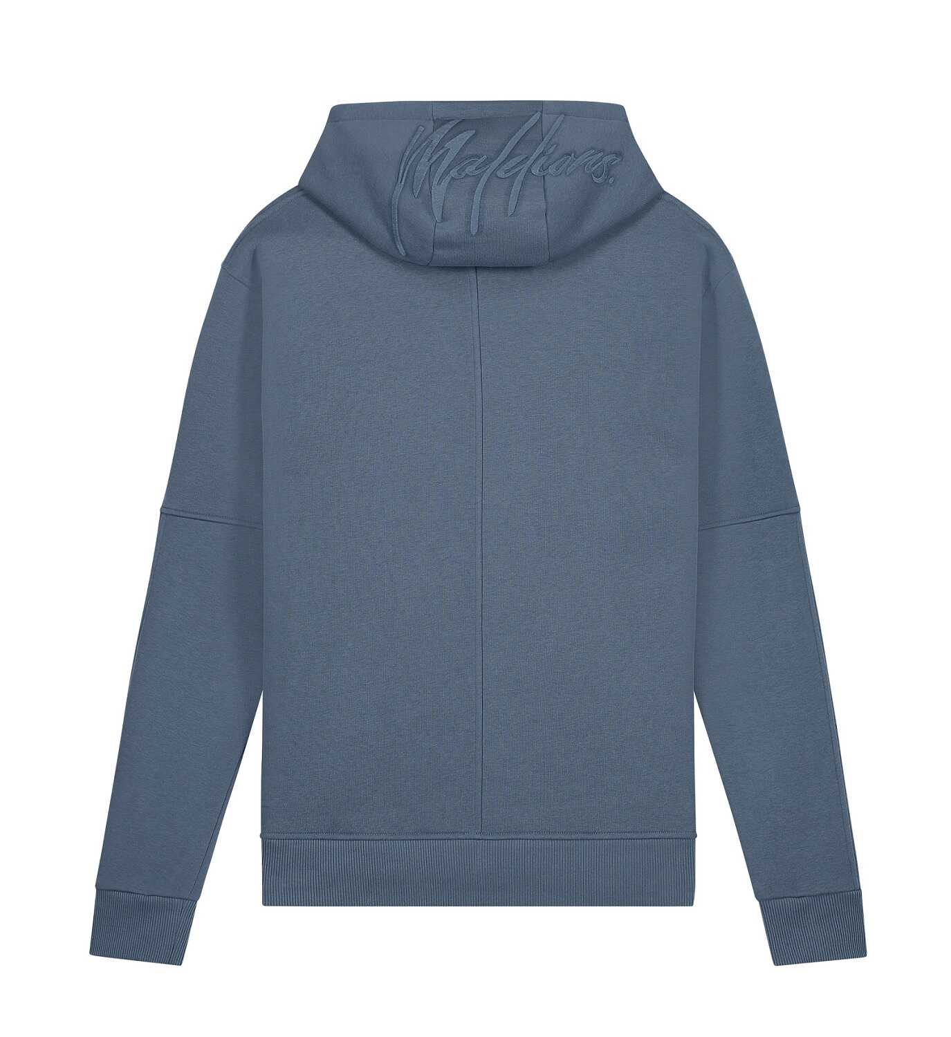 Malelions Essentials Hoodie Blauw M1-SS22-23