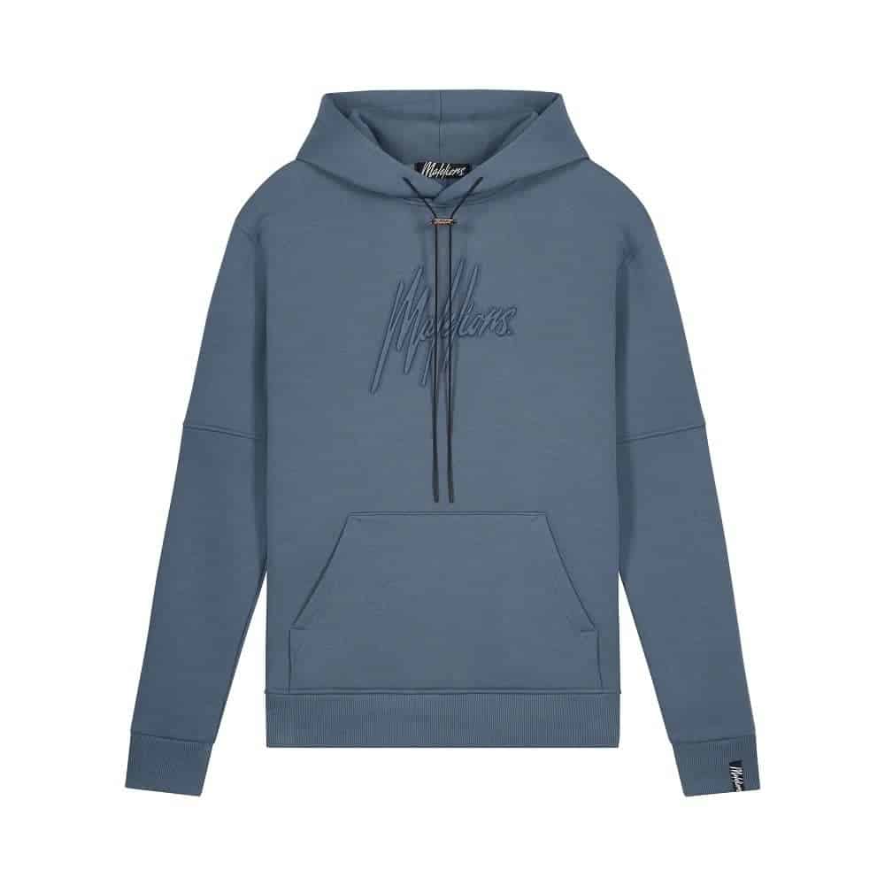 malelions essentials hoodie blauw