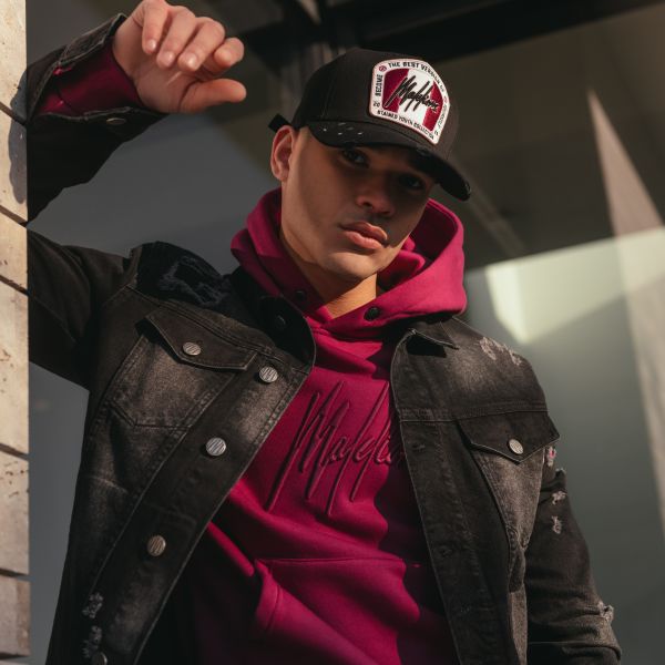 Malelions Essentials Hoodie Cherry
