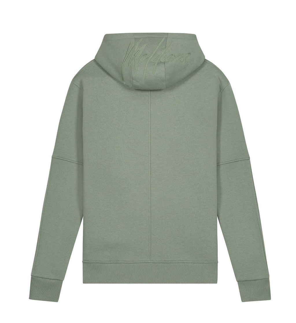 Malelions Essentials Hoodie Donker Groen M1-SS22-23