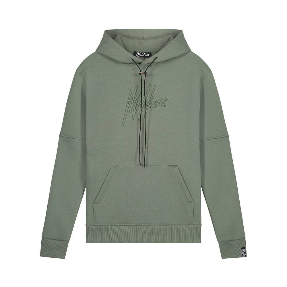 malelions essentials hoodie groen