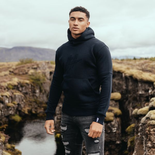 Malelions Essentials Hoodie Navy