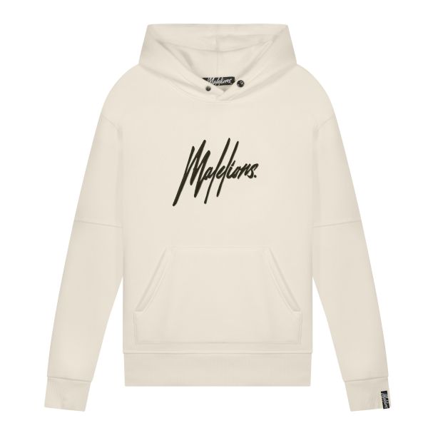 Malelions Essentials Hoodie Off White