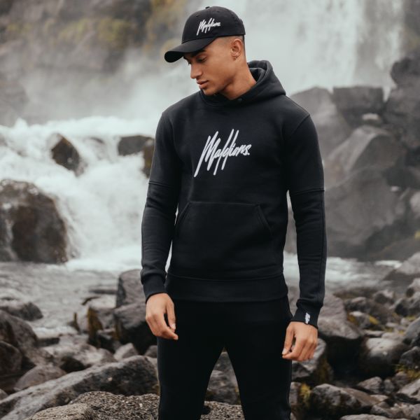 Malelions Essentials Hoodie Zwart