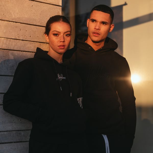 Malelions Essentials Hoodie Zwart