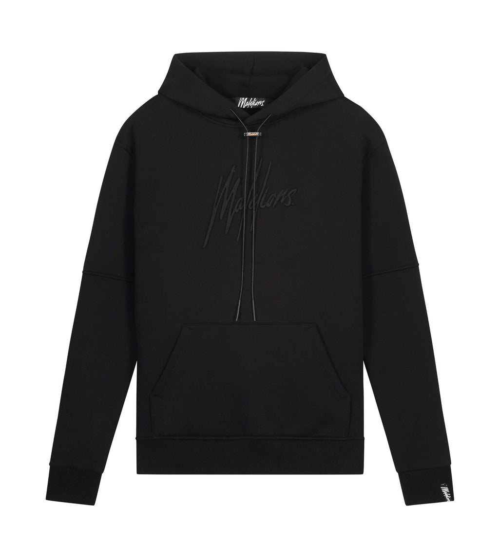Malelions Essentials Hoodie Zwart M1-PS22-03