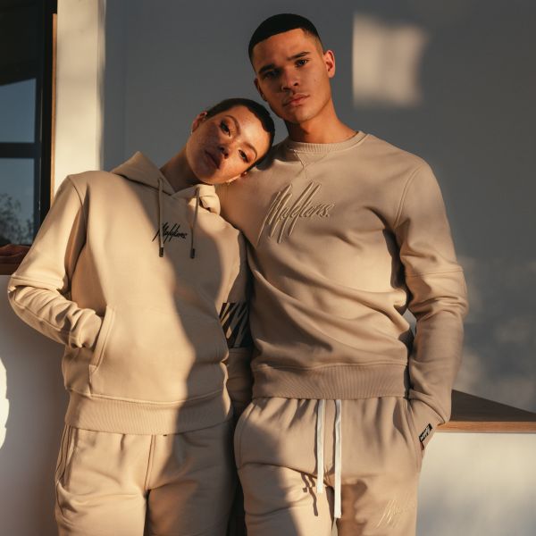 Malelions Essentials Sweater Beige