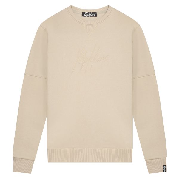 Malelions Essentials Sweater Beige