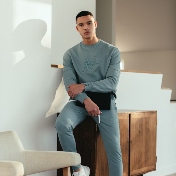 Malelions Essentials Sweater Blauw