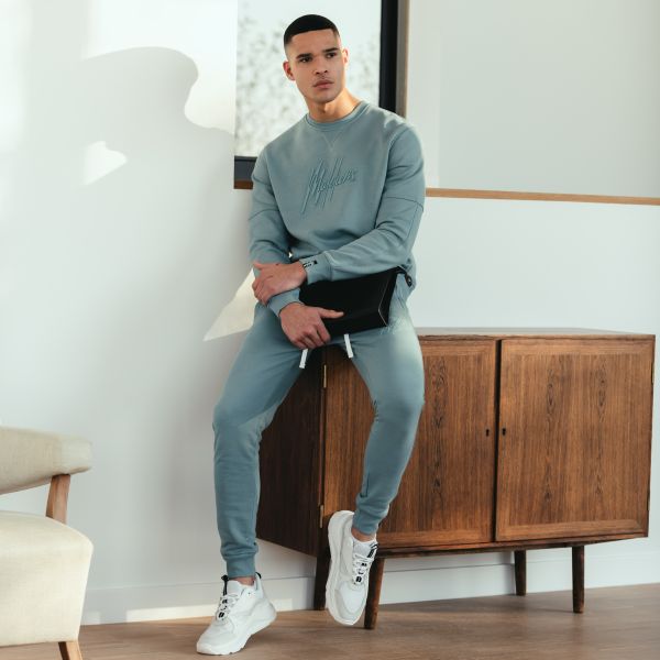 Malelions Essentials Sweater Blauw