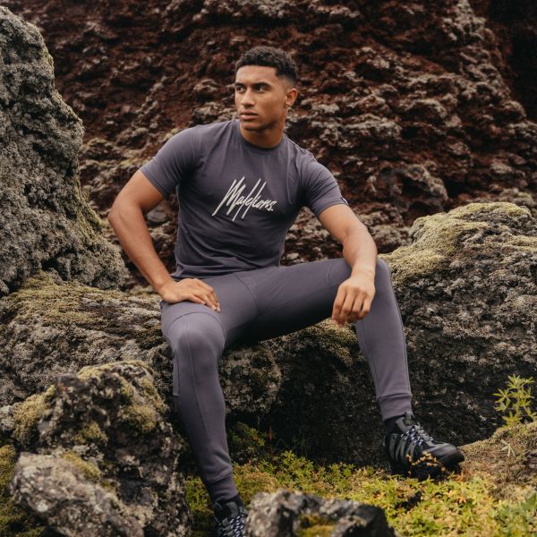 malelions essentials t-shirt antraciet