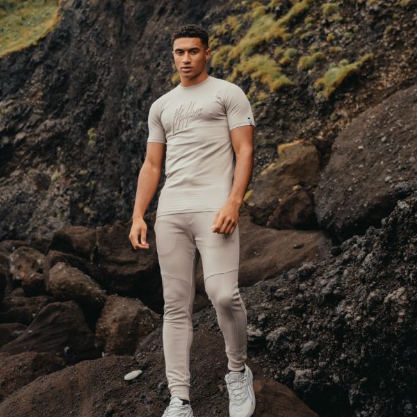 malelions essentials t-shirt grijs