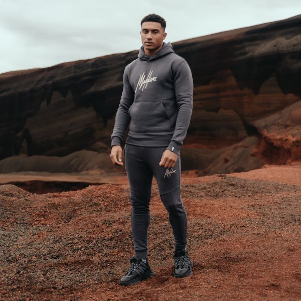 Malelions Essentials Trainingsbroek Antraciet