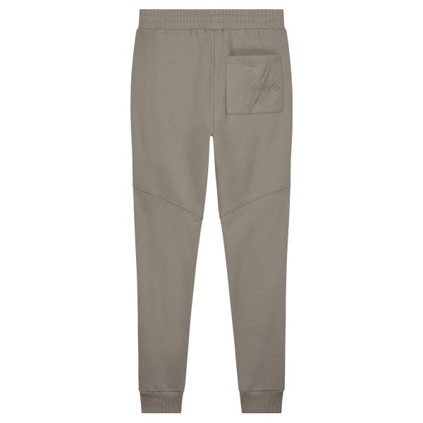 Malelions Essentials Trainingsbroek Beige