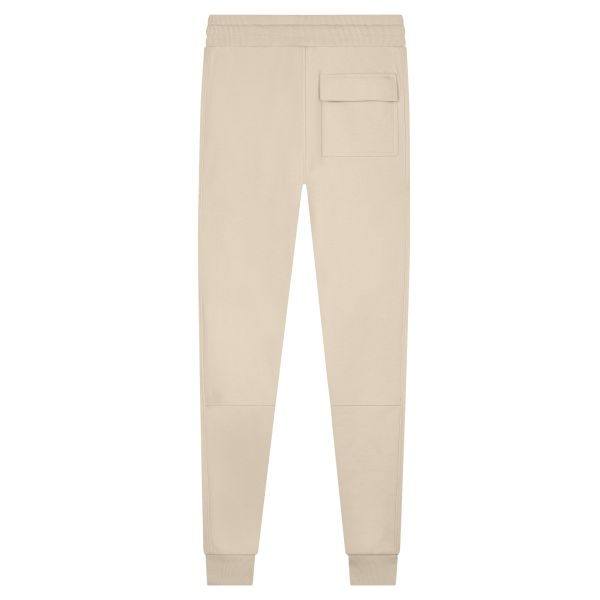 Malelions Essentials Trainingsbroek Beige