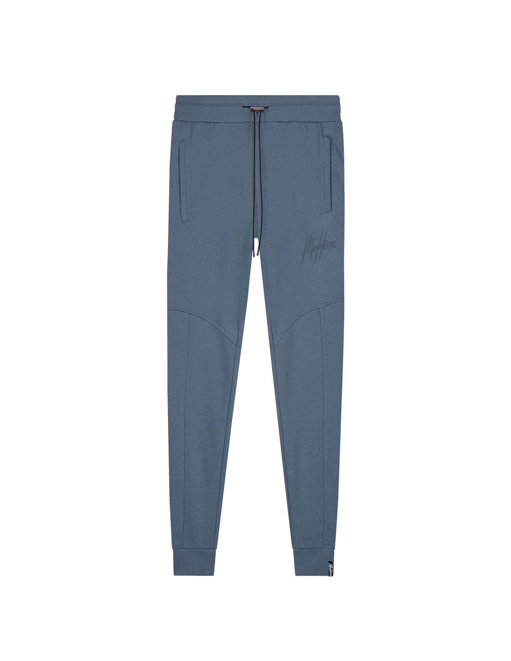 Malelions Essentials Trainingsbroek Blauw M1-SS22-24