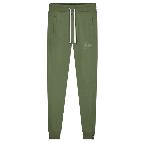 Malelions Essentials Trainingsbroek Donker Groen