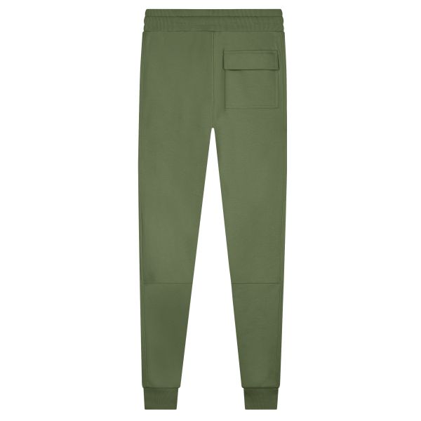 Malelions Essentials Trainingsbroek Donker Groen