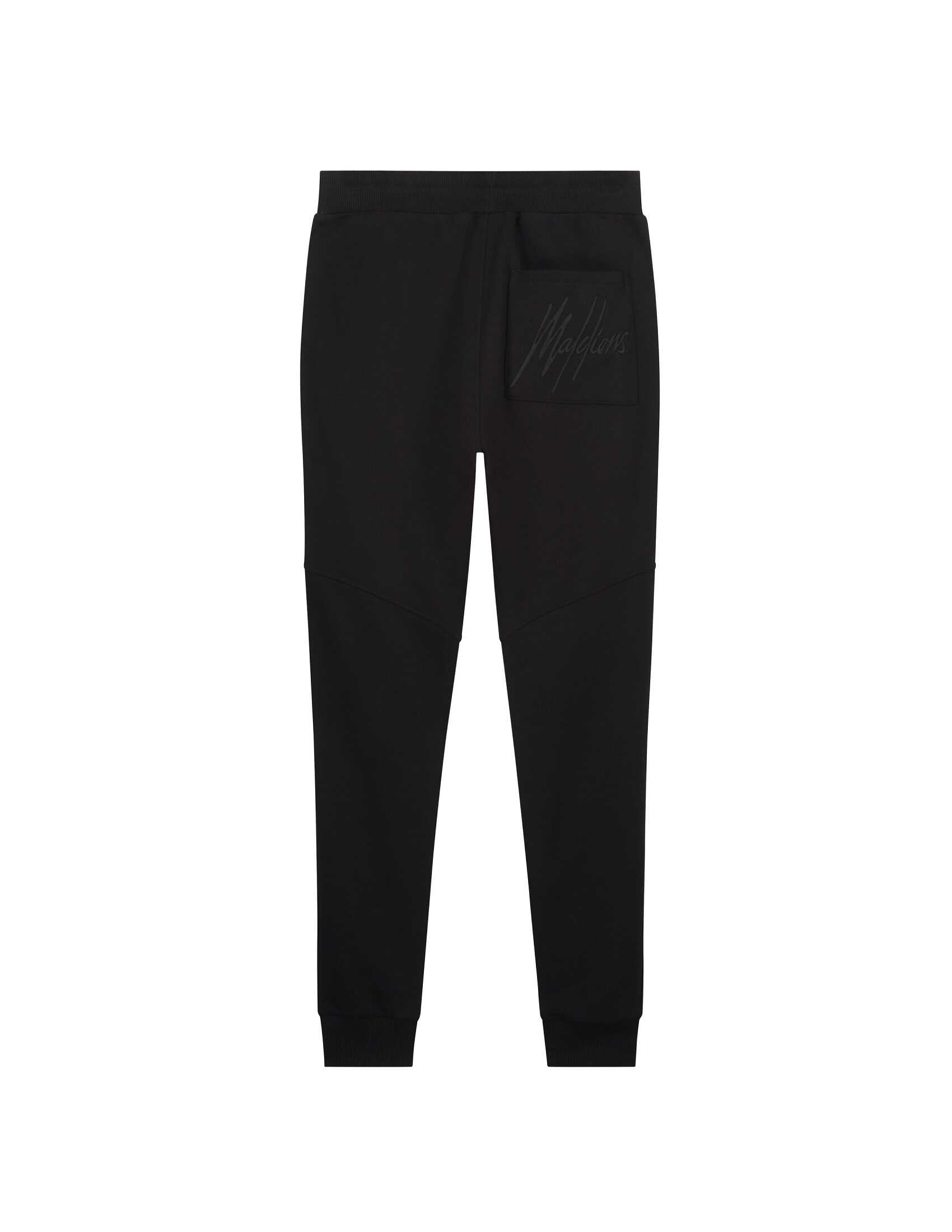 Malelions Essentials Trainingsbroek Zwart M1-PS22-05