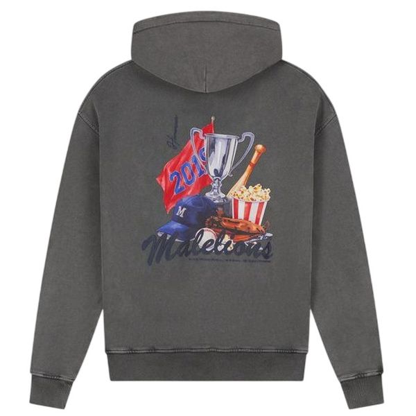 Malelions Homerun Hoodie Antraciet