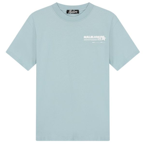 Malelions Hotel T-shirt Licht Blauw