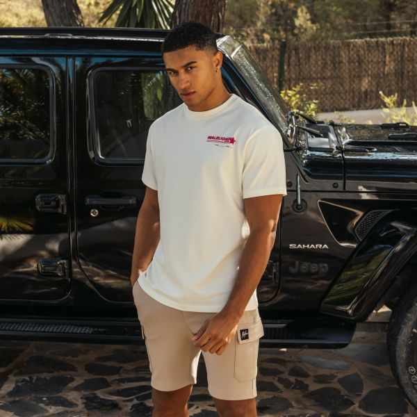 Malelions Hotel T-shirt Off White