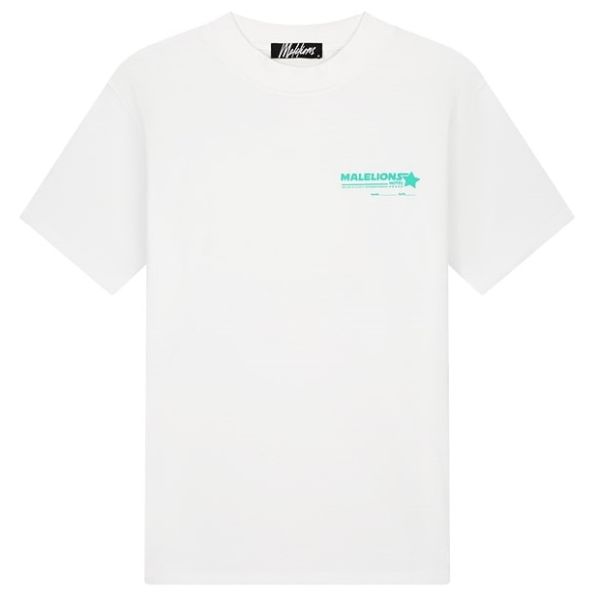 Malelions Hotel T-shirt Wit