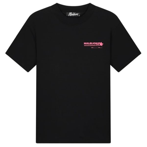 Malelions Hotel T-shirt Zwart