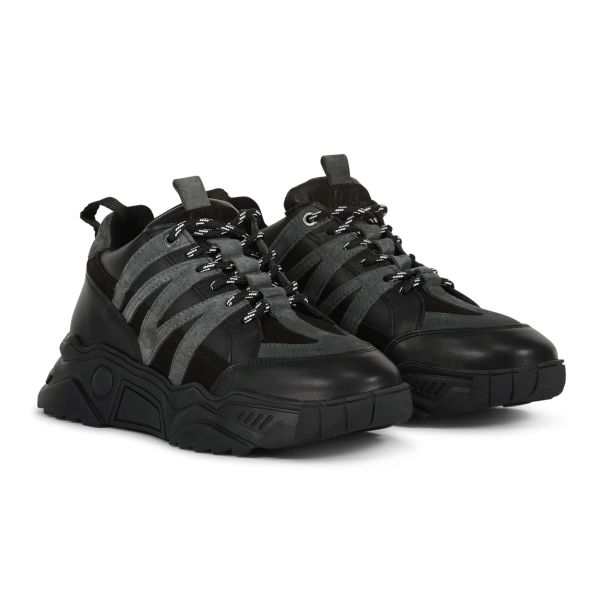 Malelions Início Runner Sneaker Antraciet