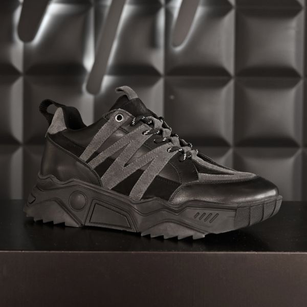 Malelions Início Runner Sneaker Antraciet