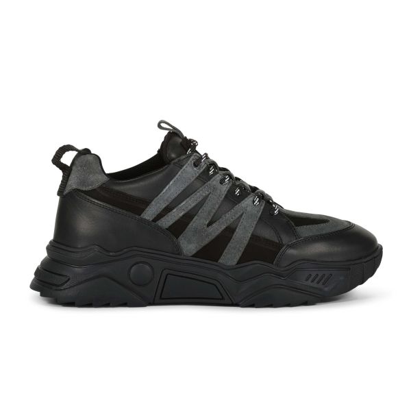 Malelions Início Runner Sneaker Antraciet