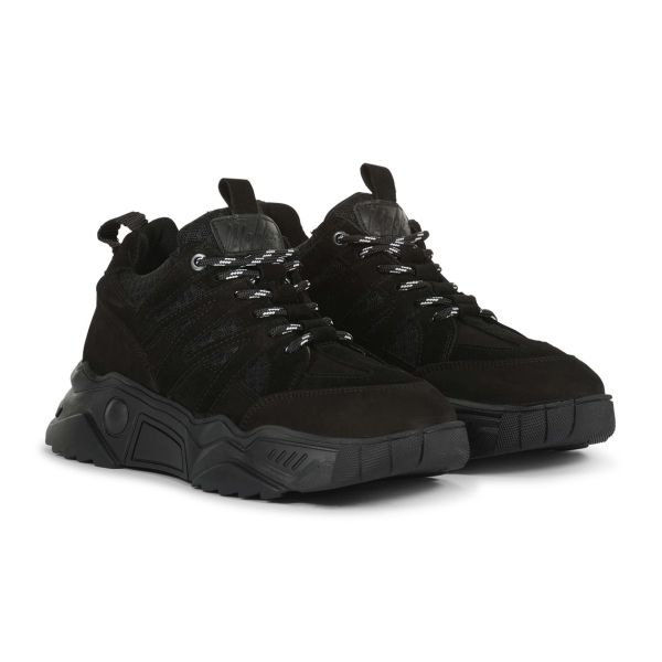 Malelions Início Runner Sneaker Zwart