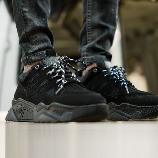 Malelions Início Runner Sneaker Zwart