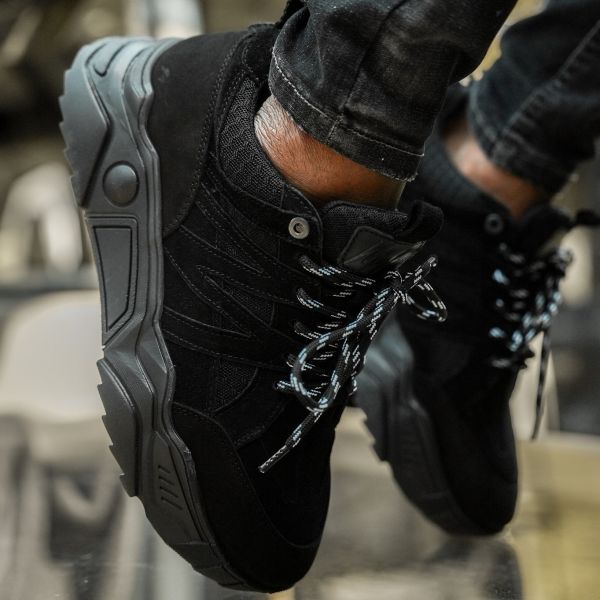 Malelions Início Runner Sneaker Zwart