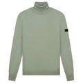 Malelions Knit Turtleneck Sweater Licht Groen