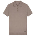 Malelions Knitted Polo Beige