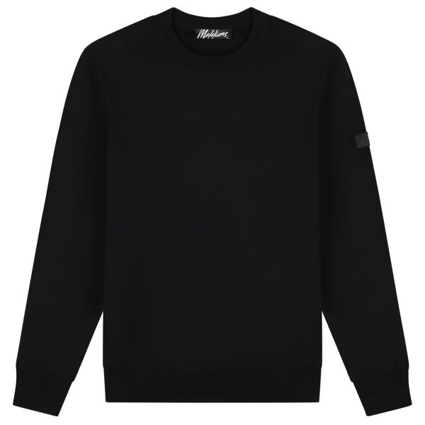 Malelions Knitted Sweater Zwart