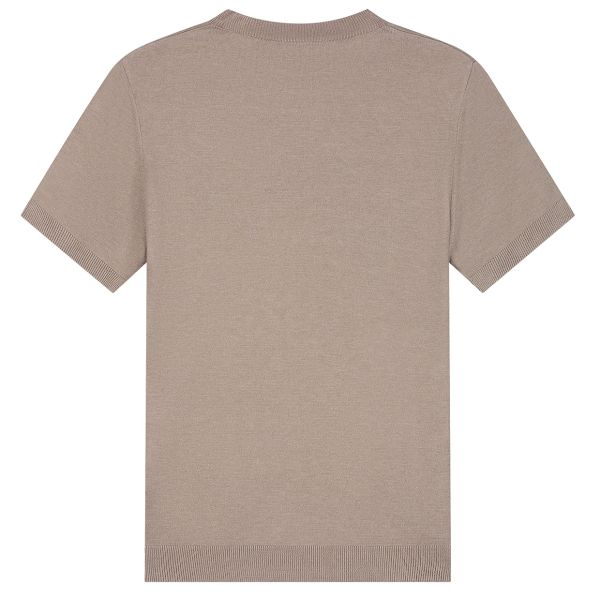 Malelions Knitted T-shirt Beige